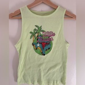 Graphic tank top